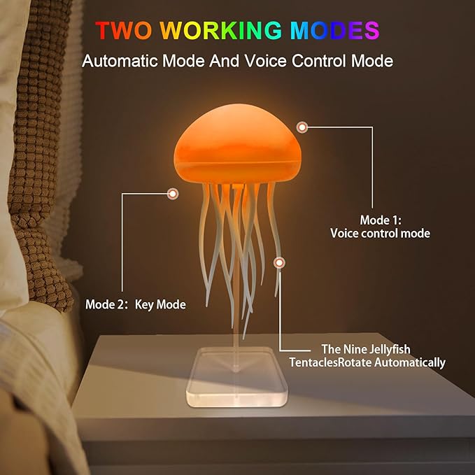Dancing Jellyfish Lamp